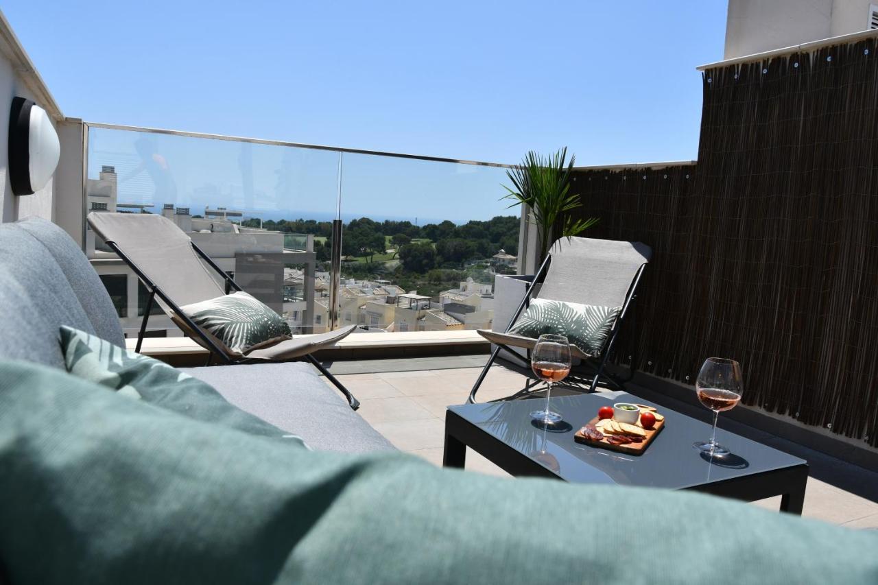 Luxurious Flat & Private Rooftop In Villamartin Orihuela Costa Dehesa de Campoamor  Exterior foto
